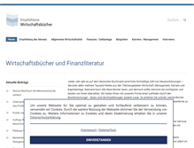 Tablet Screenshot of empfohlene-wirtschaftsbuecher.de